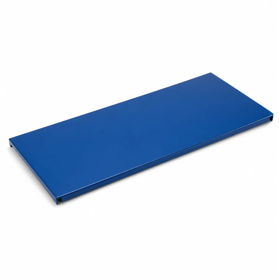Extension Shelf 750×350 Gentian Blue — USM Haller Compatible