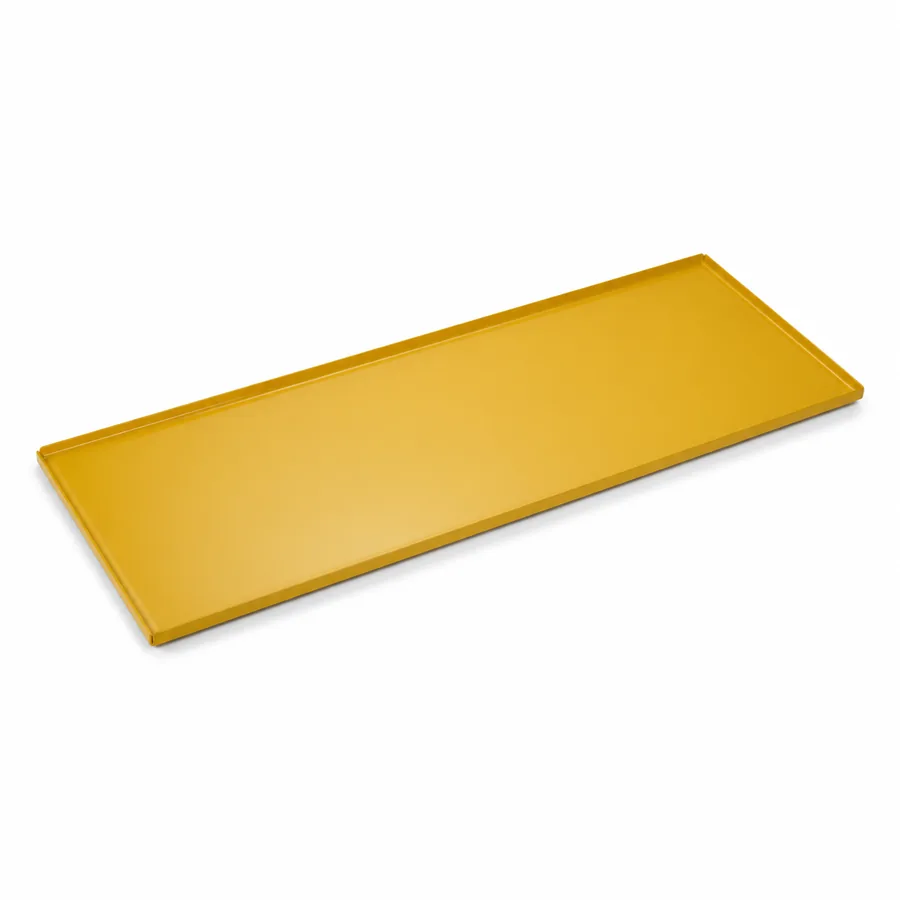 Extension Shelf 750×350 Golden Yellow — USM Haller Compatible