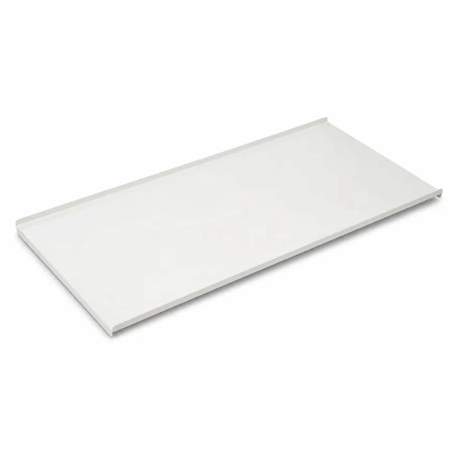 Extension Shelf 750×350 Pure White — USM Haller Compatible
