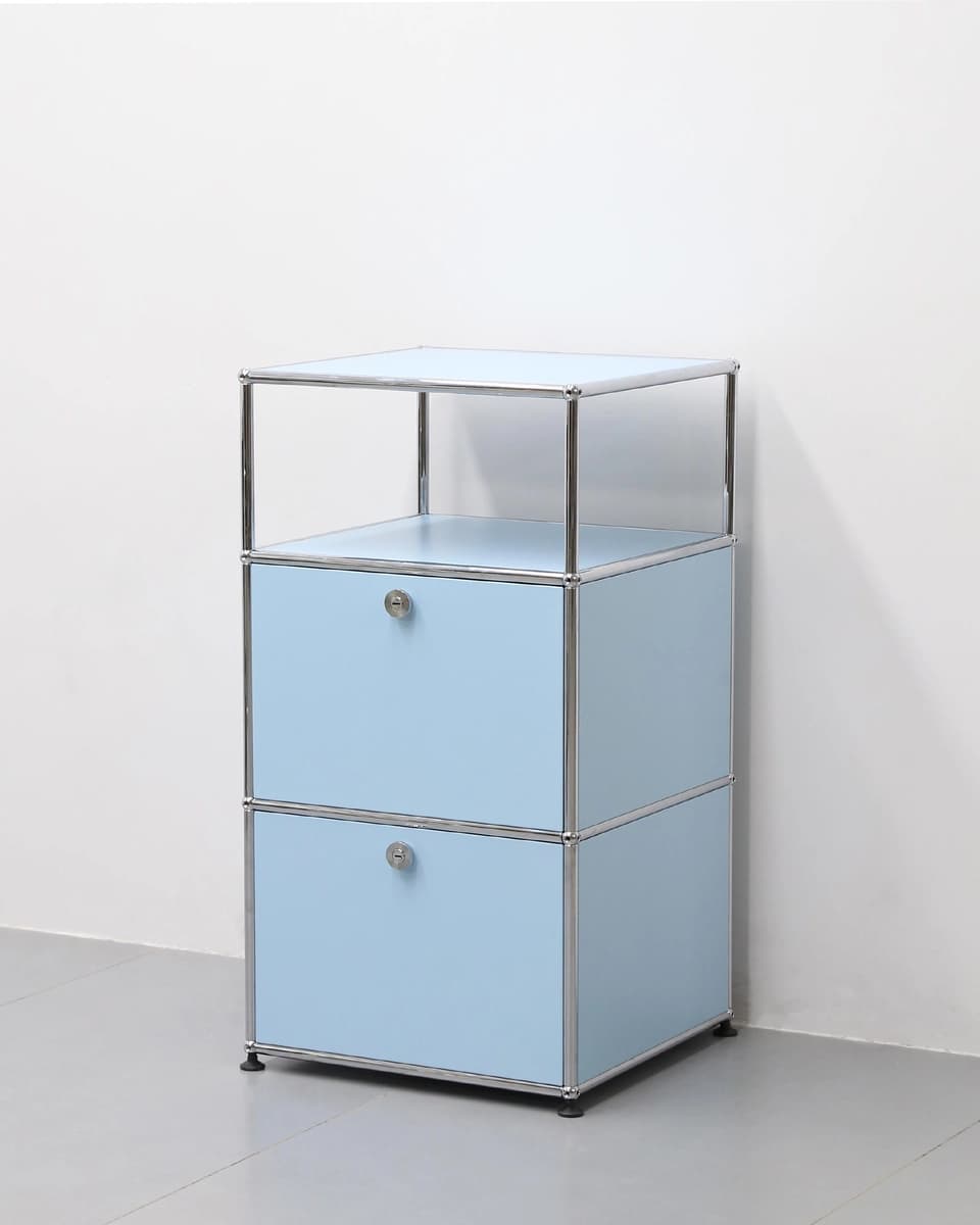 1-Column 3-Tier Cabinet