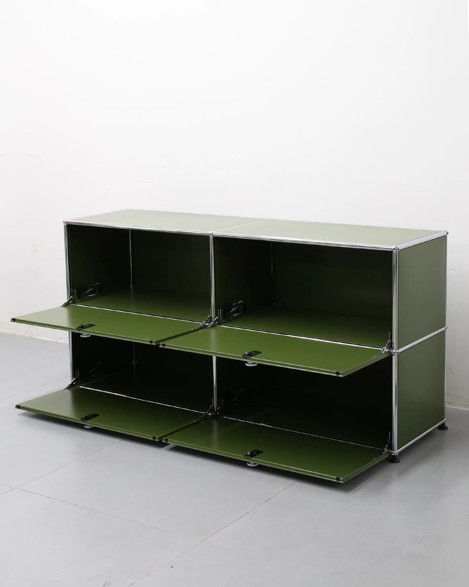 2x2 flap-door cabinet