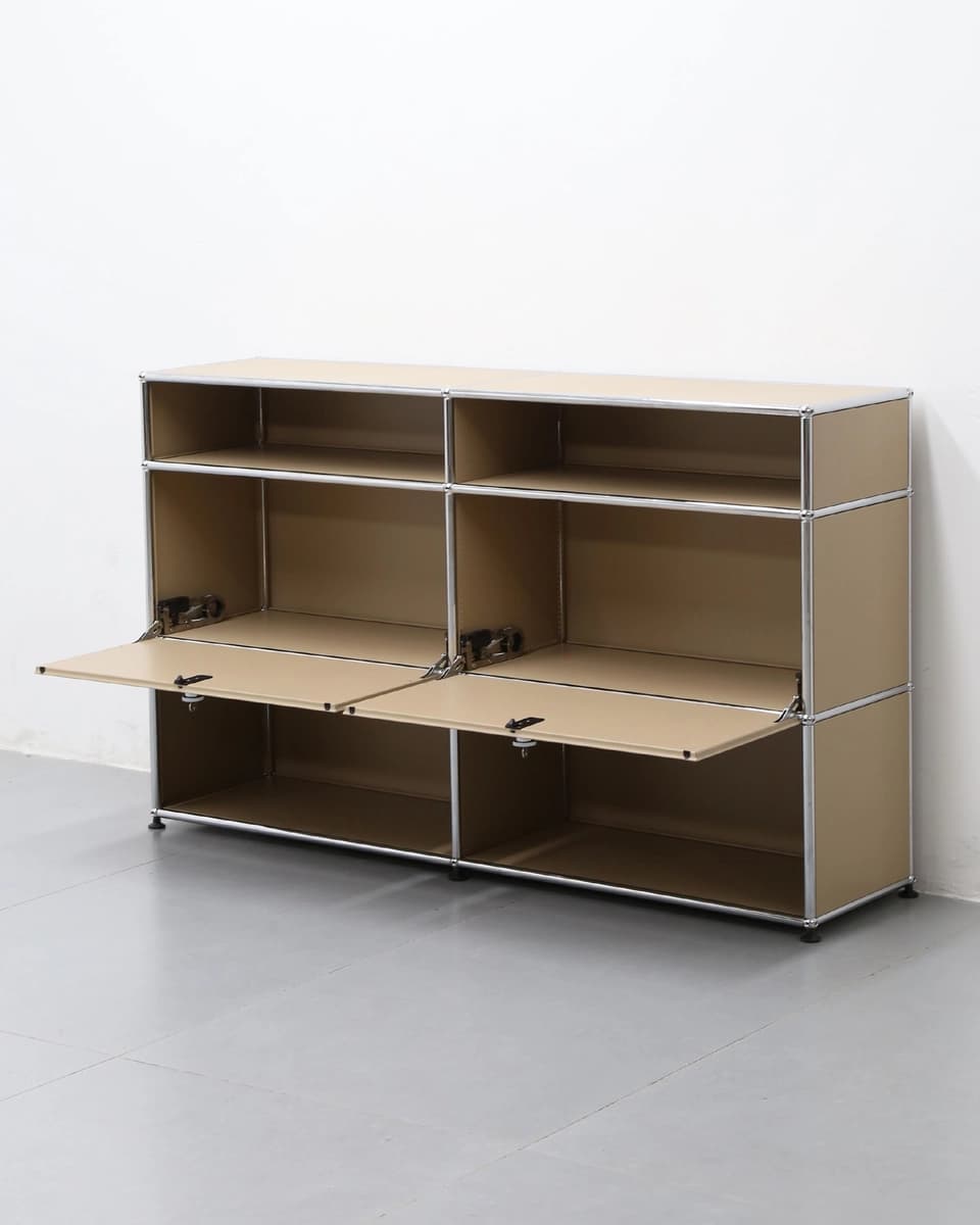 2x2 flap-door cabinet
