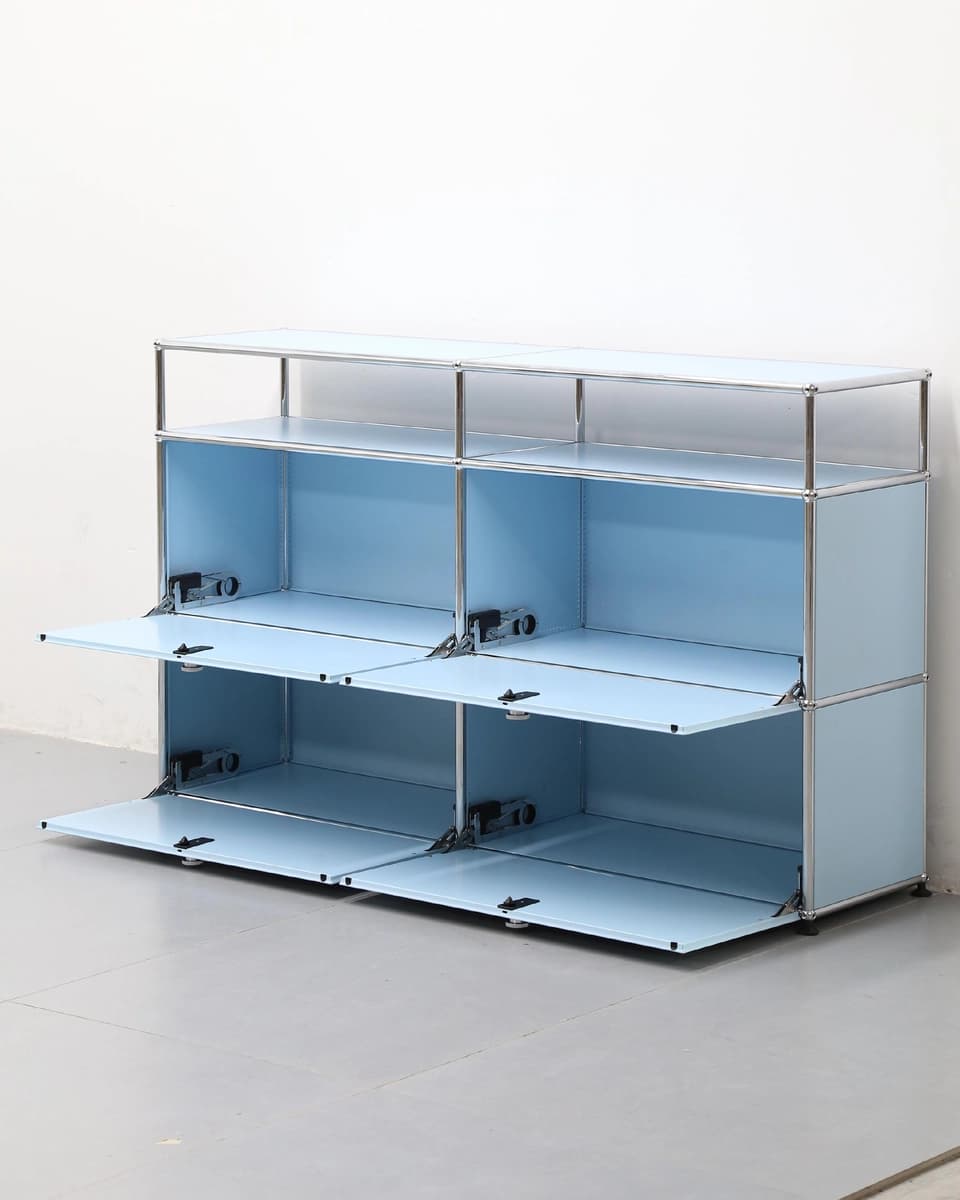 2x2 flap-door cabinet