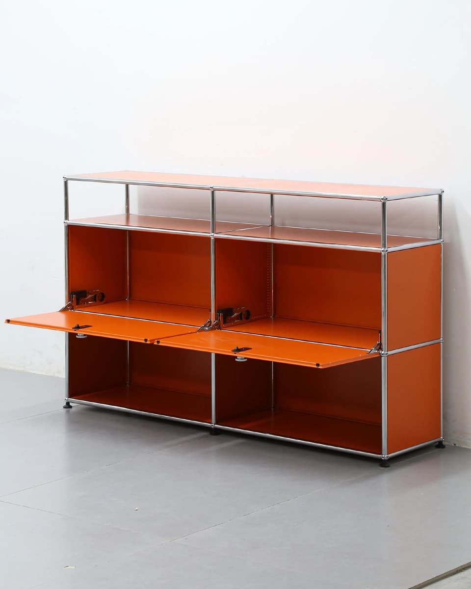 2x2 flap-door cabinet